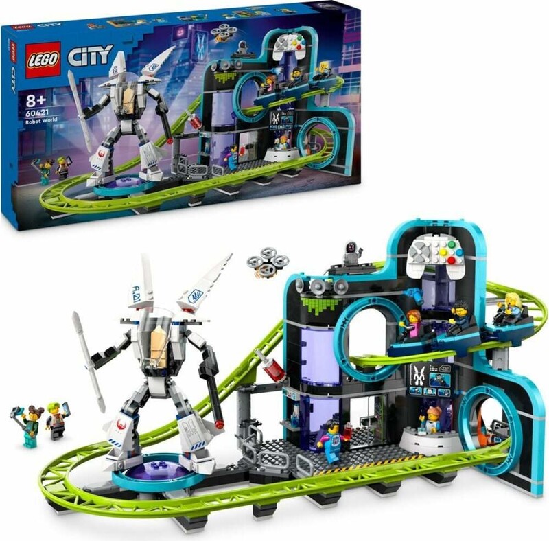 LEGO - City 60421 Zábavný park Robotický svet