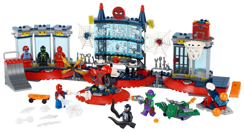 Obrázok LEGO Super Heroes 76175 Útok na pavúčie dúpä (5702016912876)