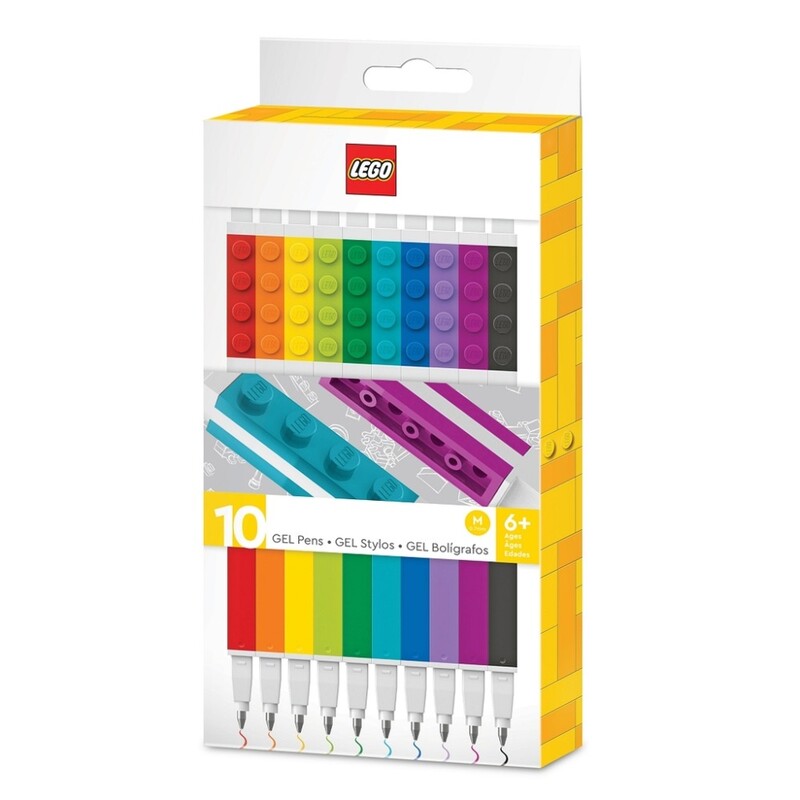 LEGO STATIONERY - Gélové Perá 10 farieb