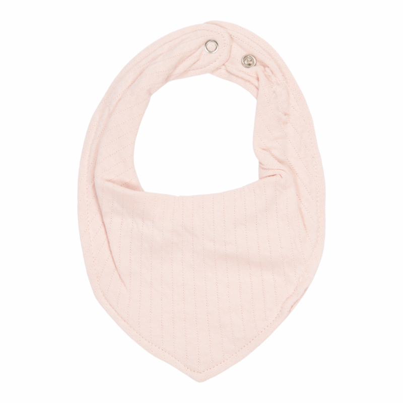 LITTLE DUTCH - Podbradník bandana Pure Soft Pink