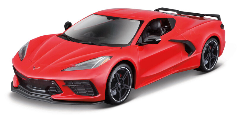 MAISTO - 2020 Chevrolet® Corvette® Stingray, červený, 1:18