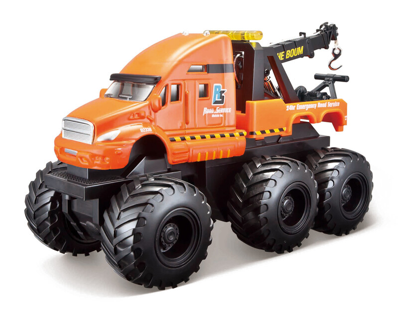 MAISTO - Builder Zone Quarry monsters, úžitkové vozidlá, odťahový automobil