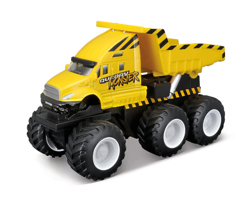 MAISTO - Builder Zone Quarry monsters, úžitkové vozidlá, sklápacie vozidlo