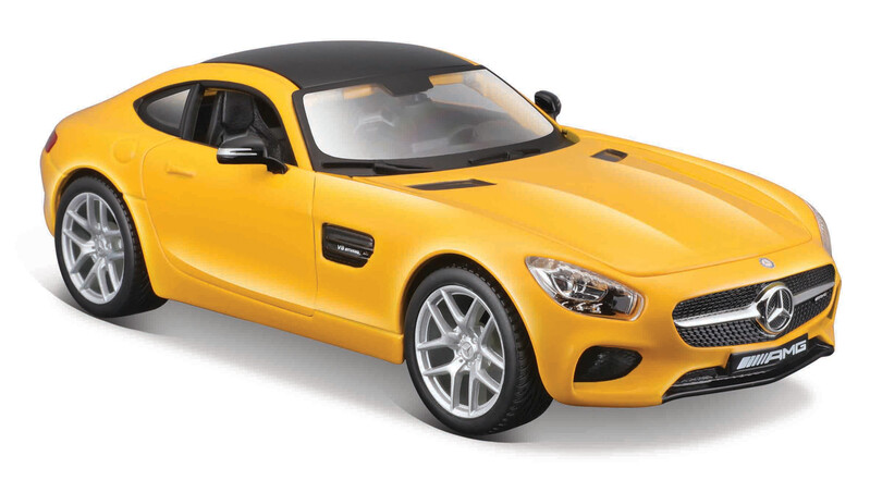 MAISTO - Mercedes-AMG GT, žltý, 1:24