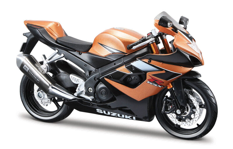 MAISTO - Motocykel, 2006 Suzuki GSX-R1000, 1:12