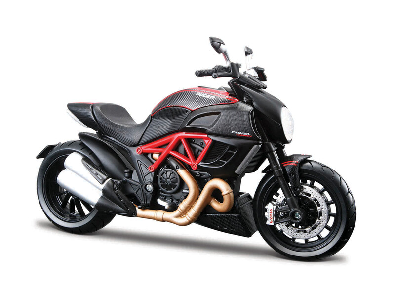 MAISTO - Motocykel, Ducati Diavel Carbon, 1:12