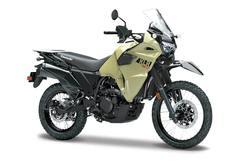 MAISTO - Motocykel, Kawasaki KLR® 650, Khaki čierny, 1:18