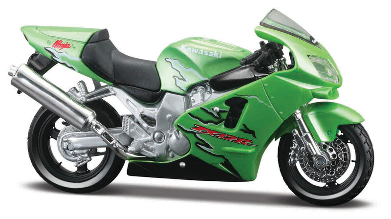 MAISTO - Motocykel, Kawasaki Ninja® ZX™-12R, 1:18