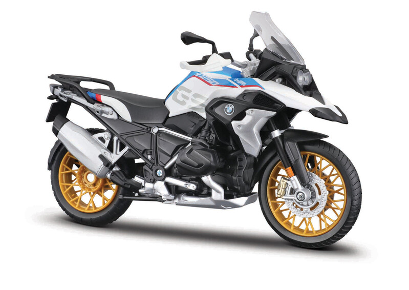 MAISTO - Motocykel so stojanom, BMW R1250 GS, 1:12