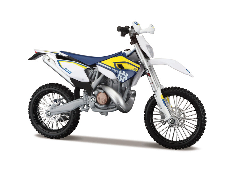 MAISTO - Motocykel so stojanom, Husqvarna FE 501, 1:12