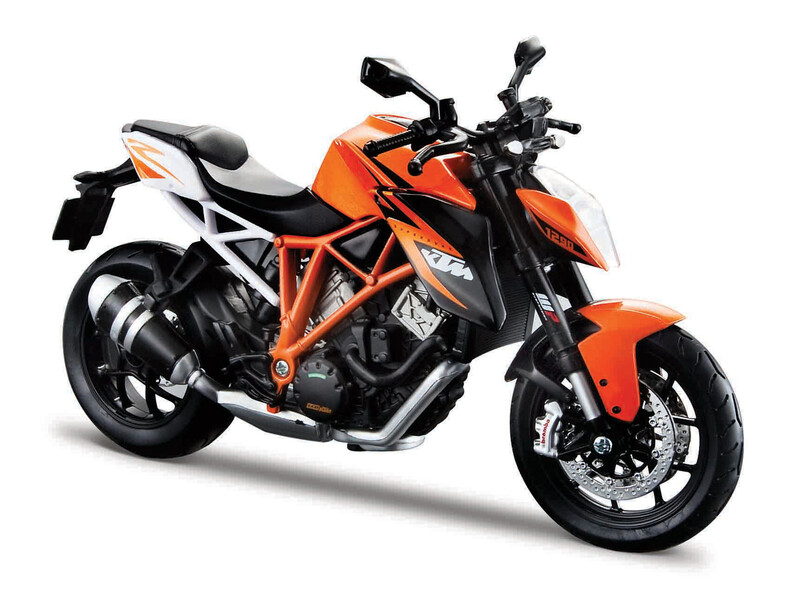 MAISTO - Motocykel so stojanom, KTM 1290 Super Duke R, 1:12