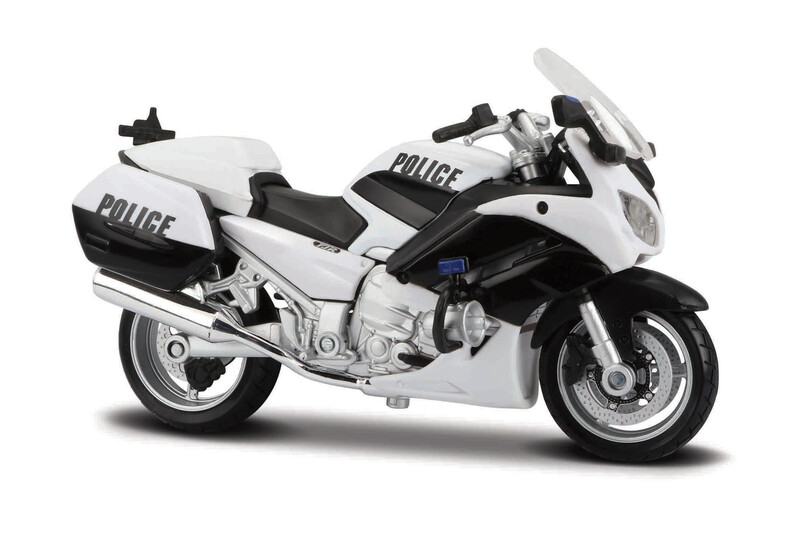 MAISTO - Policajný motocykel - YAMAHA FJR 1300A, Generic police, 1:18