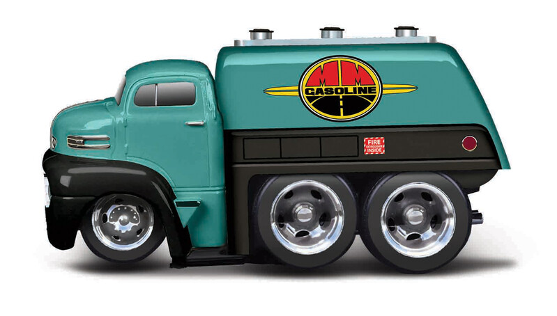 MAISTO - Work Rigs - 1950 Ford COE Fuel Truck, 1:64