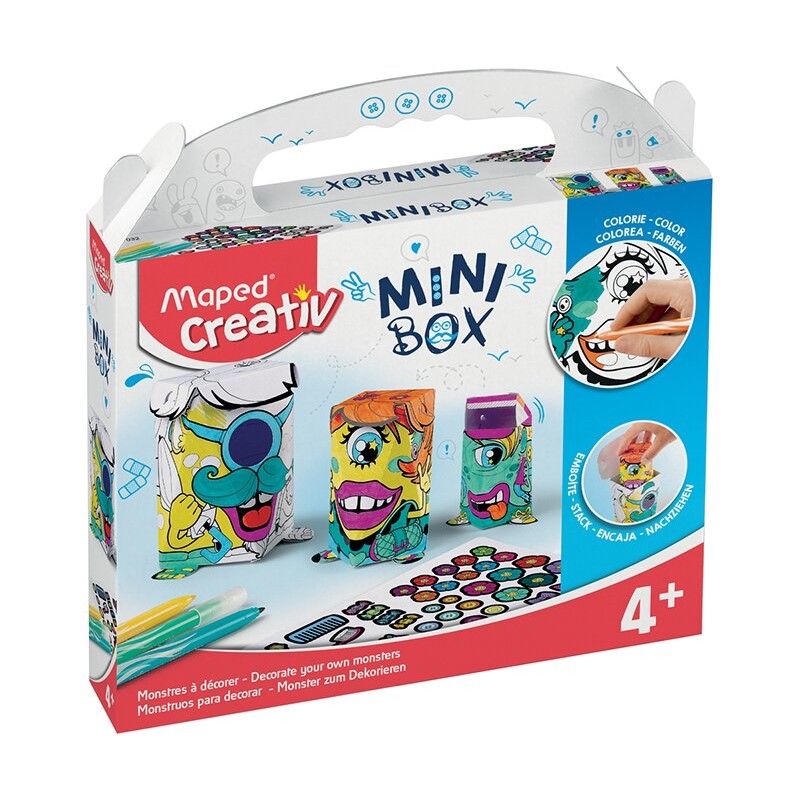 MAPED - SadaCREATIV Mini Box Príšerky