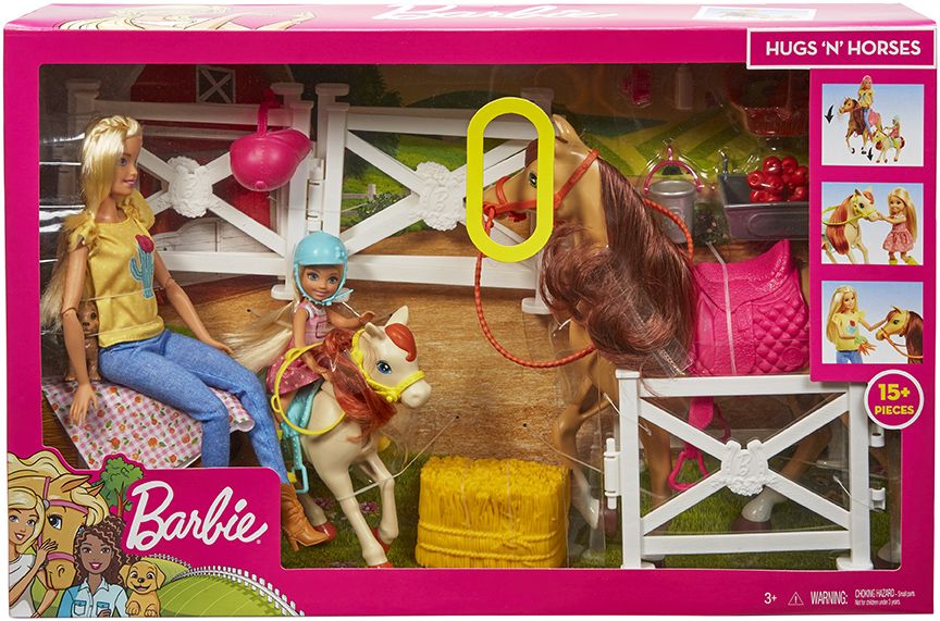 Obrázok MATTEL - Barbie Herný Set S Koníkmi