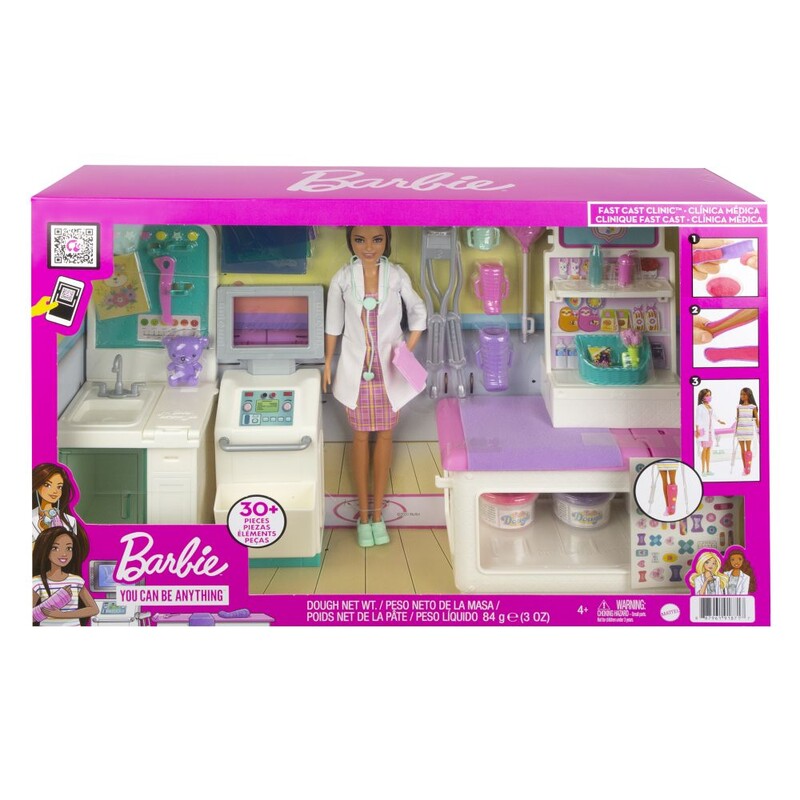MATTEL - Barbie Klinika 1. Pomoci S Doktorkou Herný Set