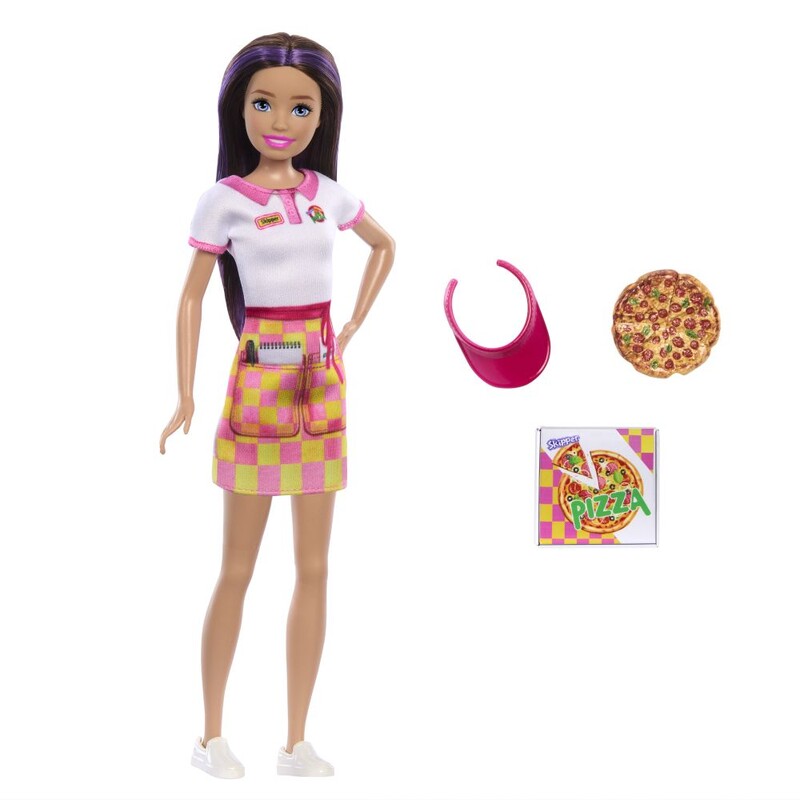 MATTEL - Barbie Prvá Práca Skipper - Rozvoz Pizzy