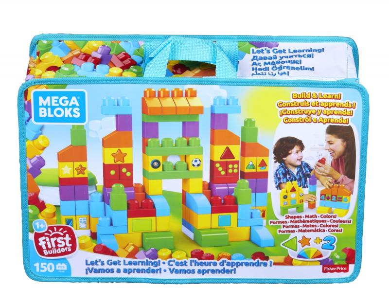 Obrázok MATTEL - Mega Bloks Vrece plné vzdelávania (150 kusov)