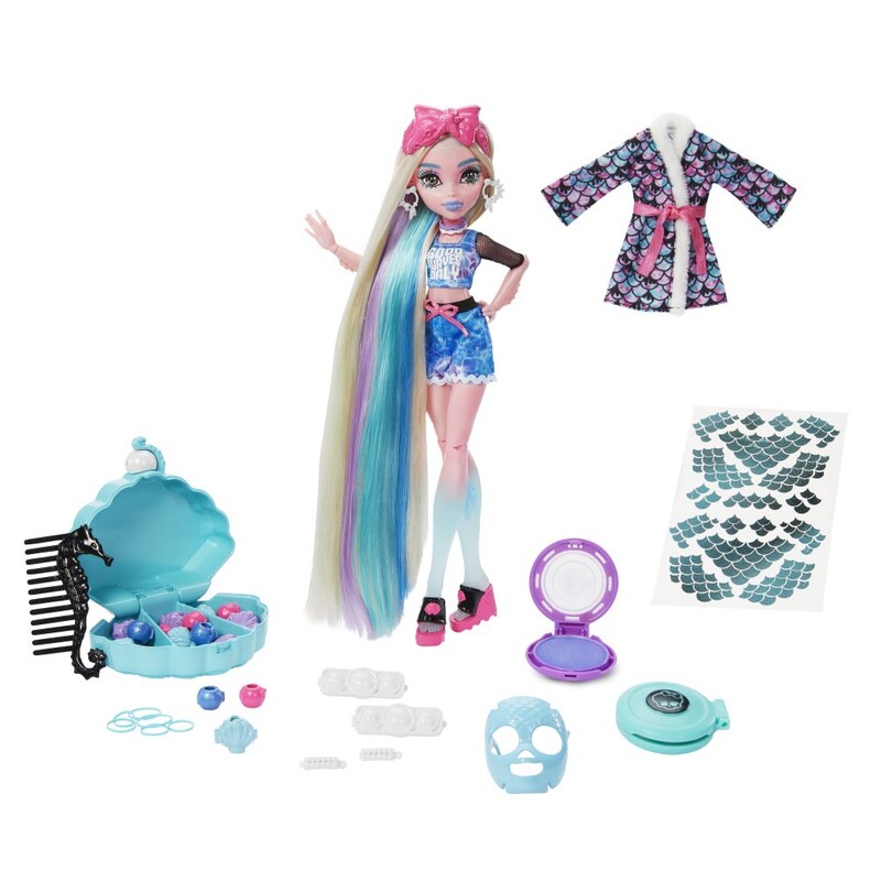 MATTEL - Monster High bábika lagoona a welldesový relax