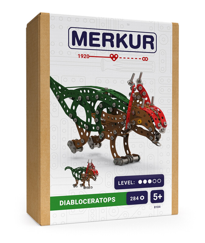 MERKUR - DINO - Diabloceratops, 284 dielikov