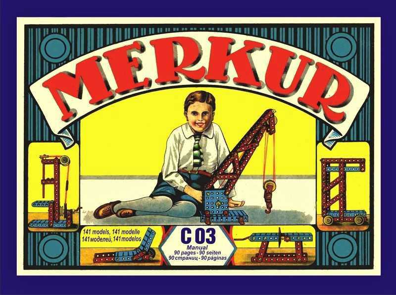 MERKUR - Merkúr Classic C03, 163 dielov, 141 modelov