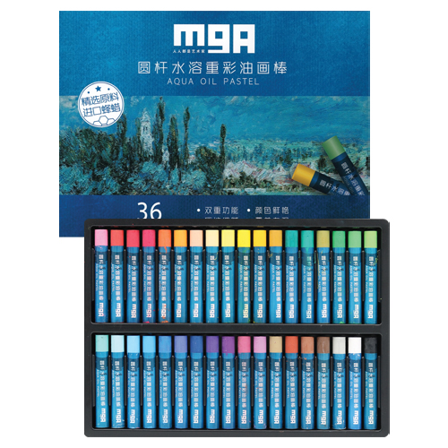 M&G - Pastel olejový Aqua Oil Pastel - sada 36 ks