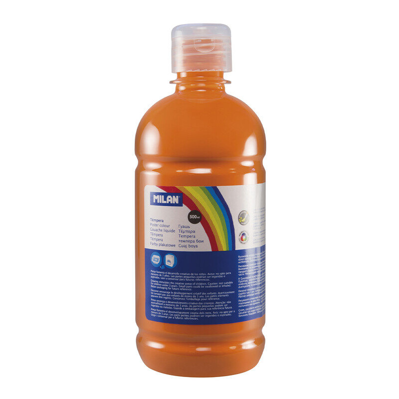 MILAN - Farba temperová 500ml oranžová