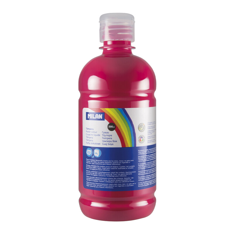 MILAN - Farba temperová 500ml purpurová