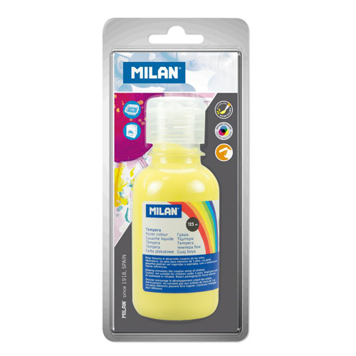 MILAN - Temperová farba 125 ml žltá - blister