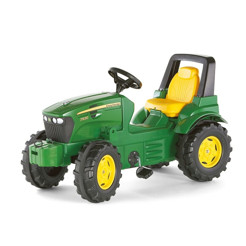 MILLY MALLY - Šliapací traktor Rolly Toys John Deere Farmtrac zelený