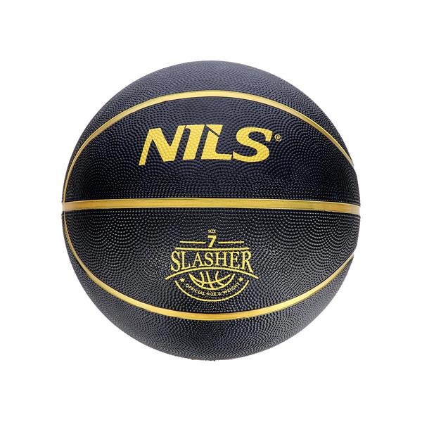 NILS - Basketbalová lopta NPK270 Slasher 7 čierna