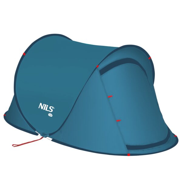 NILS - Samorozkladací plážový stan Camp NC3743 modrý