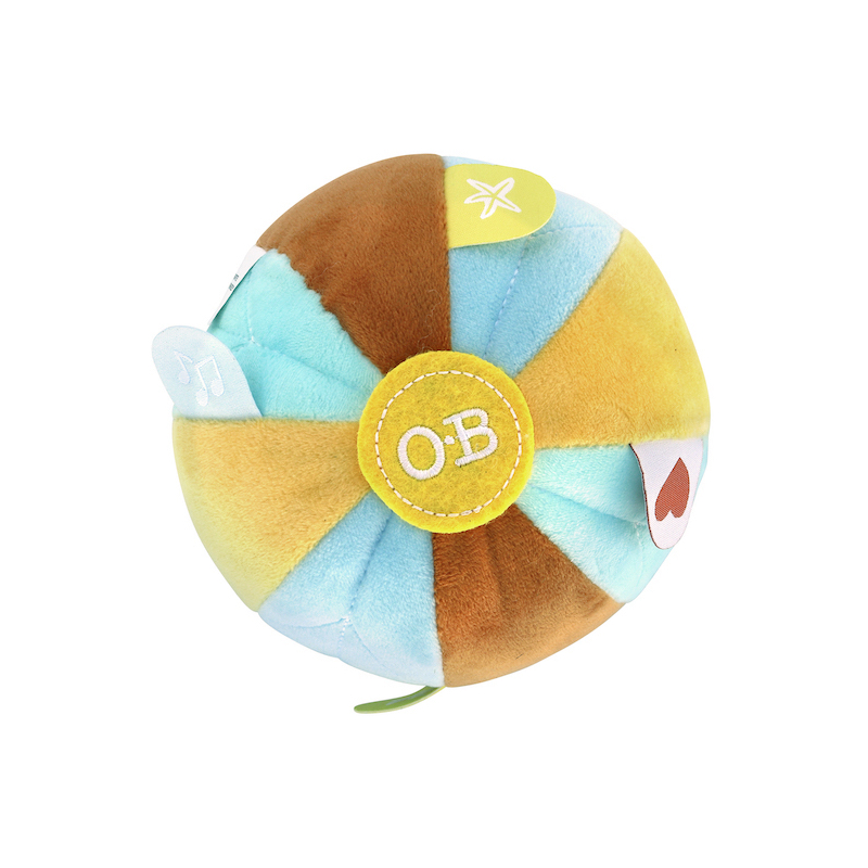 O.B. DESIGNS - Senzorická lopta, Autumn Blue