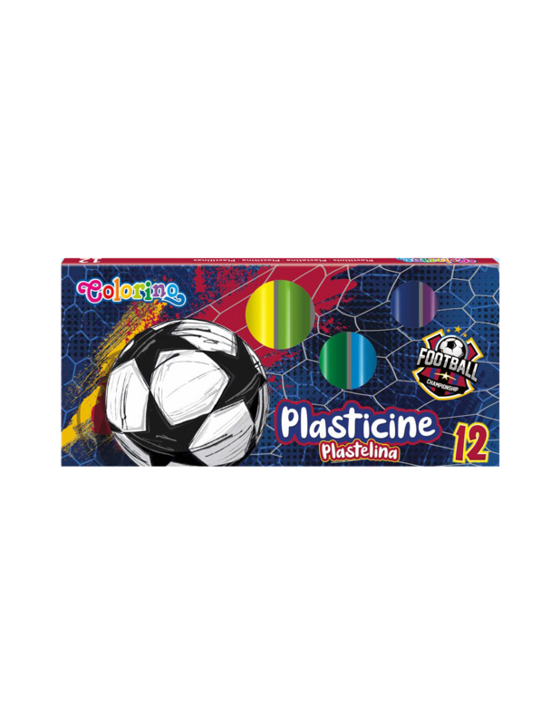 PATIO - Colorino plastelína 12 farieb FOOTBALL