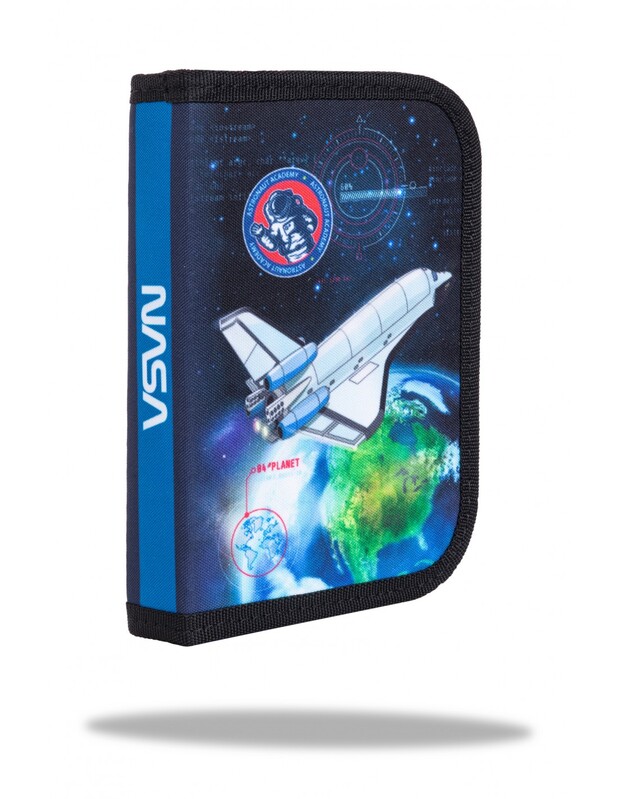 PATIO - Peračník 1 zips Colorino Clipper NASA - prázdny