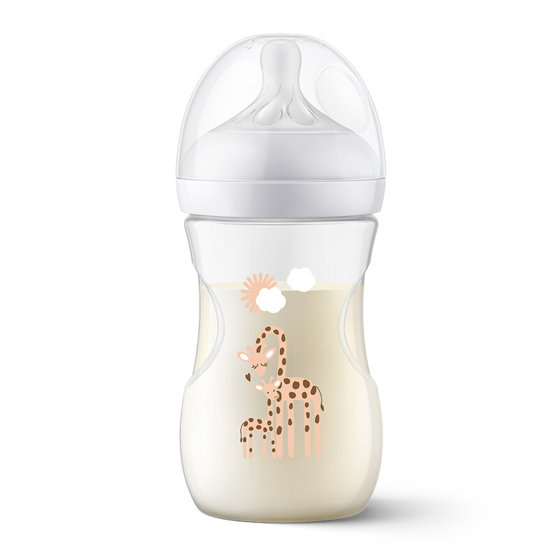 PHILIPS AVENT - Fľaša Natural Response 260 ml, 1m+ žirafa