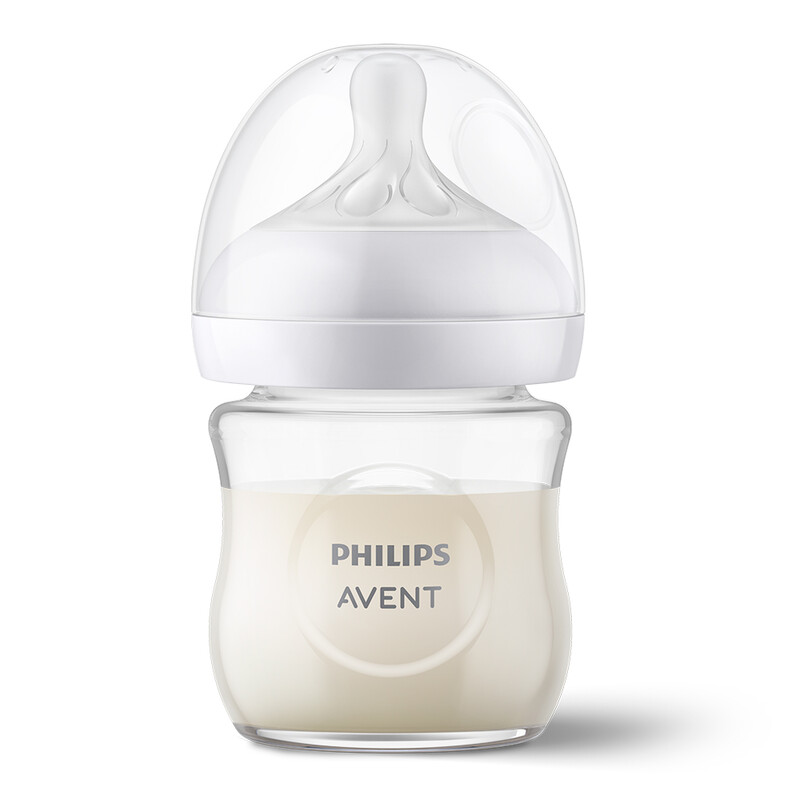 PHILIPS AVENT - Fľaša Natural Response sklenená 120 ml, 0m+