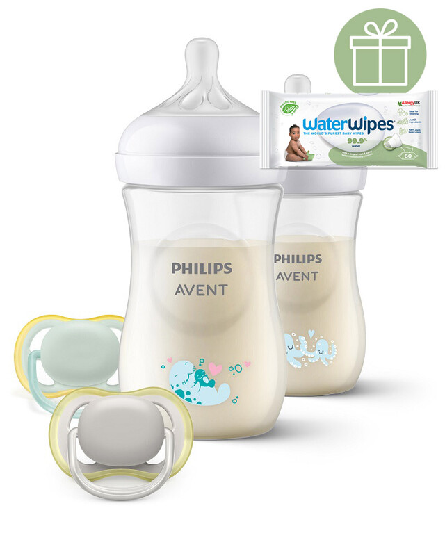 PHILIPS AVENT - Sada novorodenecká štartovacia Natural Response SCD837/11+WW Soapberry 60ks