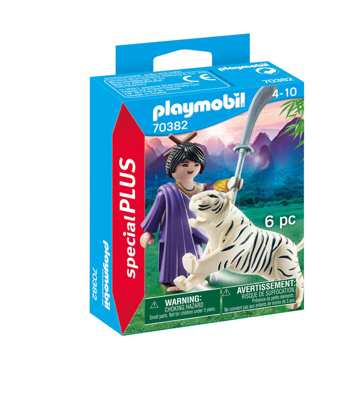 PLAYMOBIL - Ázijská bojovníčka s tigrom