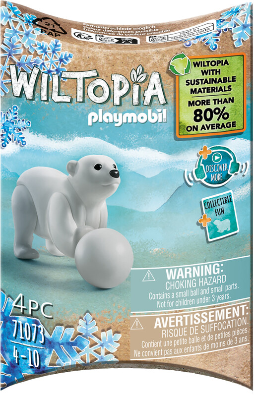 PLAYMOBIL - Wiltopia - Mláďa ľadového medveďa