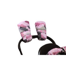 7 A.M. ENFANT - Enfant WarMMuffs rukavice na kočík Camo Pink