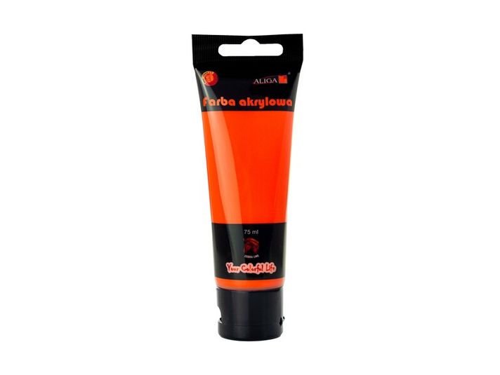 ALIGA - Akrylová farba 75 ml oranžová FT-204