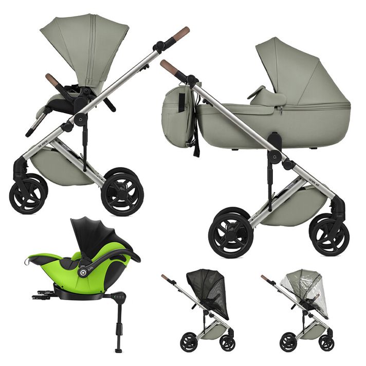 ANEX -  Kočík kombinovaný Eli Excite + KIDDY Evoluna i-size 2 + základňa