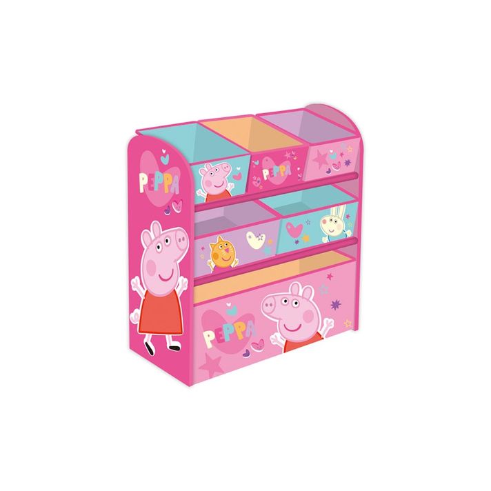 ARDITEX - Regál / organizér na hračky PEPPA PIG, PP13987