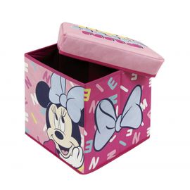 ARDITEX - Úložný box s vrchnákom / taburetka 2v1  MINNIE MOUSE, WD14424