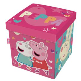 ARDITEX - Úložný box s vrchnákom / taburetka  2v1 PEPPA PIG, PP14451