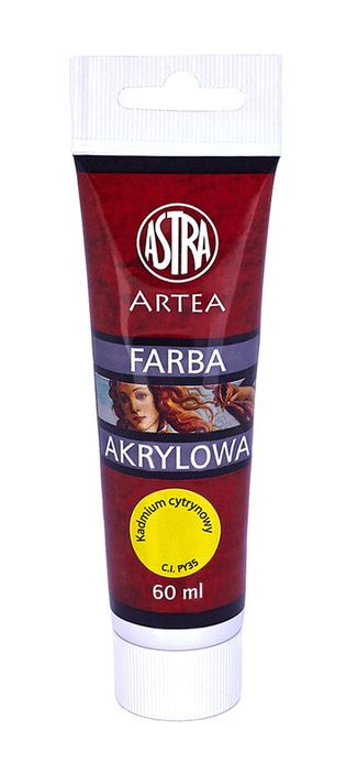 ASTRA - Akrylová farba 60ml citrónové kadmium