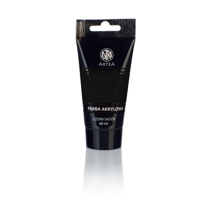 ASTRA - Akrylová farba 60ml - lampová čerň