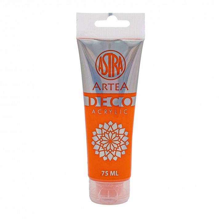 ASTRA - ARTEA Deco, Akrylová farba 75ml, Orange / Oranžová, 309123003