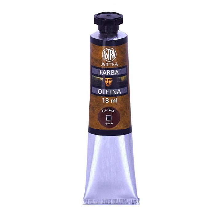 ASTRA - ARTEA Olejová farba Profi 18ml, Dark Brown / Hnedá Tmavá, 83410950